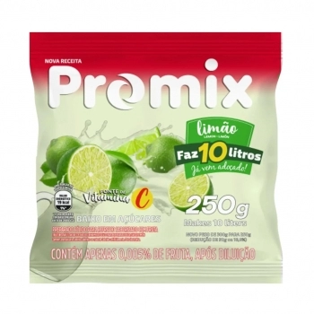 Refresco em Pó Promix Limão 250g