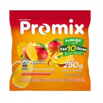 Refresco em Pó Promix Manga 250g