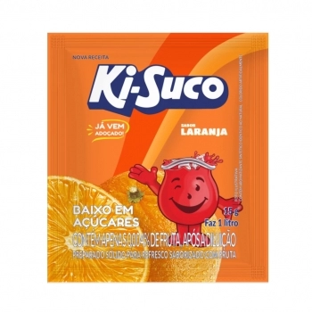 Refresco Pó ki-Suco Laranja 15x15g