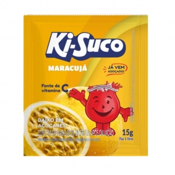 Refresco em Pó Ki-Suco Maracujá 15x15g