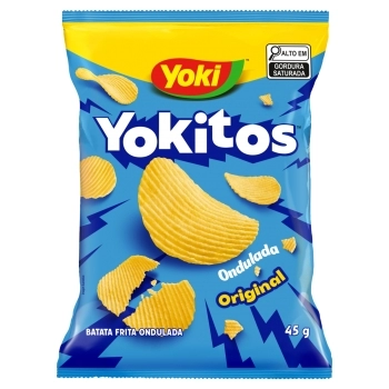 Batata Yokitos Onda Sabor Natural 45G