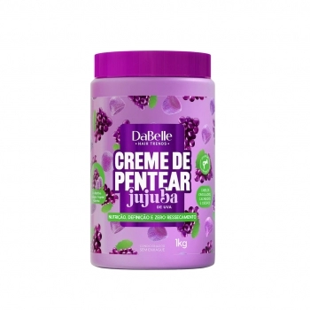 Creme de pentear Dabelle Jujuba Uva 1kg