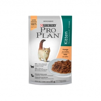 PP SACHET CAT FILHOTE POLLO/FRANGO 85G