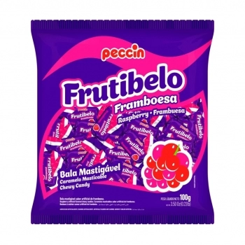 Bala Frutibelo Framboesa Peccin 100g