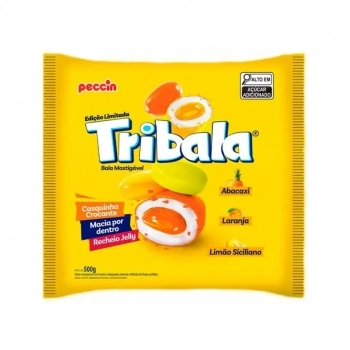 BALA TRIBALA PECCIN MORANGO 500G
