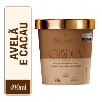 Pote Gelato Gianduia Bacio di Latte 490ml