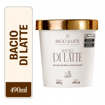 POTE GELATO BACIO LATTE 490ML BACIO LATTE