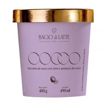Pote Gelato Cocco Bacio Di Latte 490ml