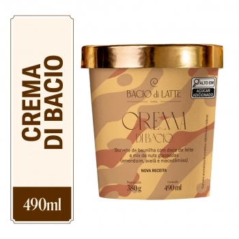 POTE GELATO BACIO LATTE 490ML CREMA DI BACIO