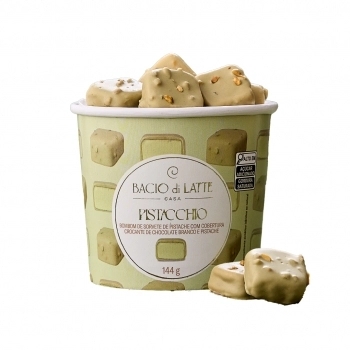 BOMBOM DE SORV BACIO LATTE 144G PISTACCHIO