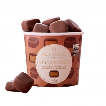 BOMBOM DE SORV BACIO LATTE 144G CIOCCOLATO BELGA