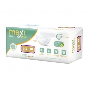 Geriatrica Plux Maxi Confort - Com 18 Unidades