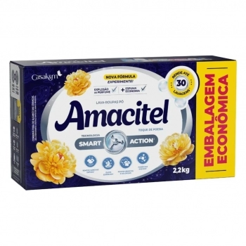 LAVA ROUPA PO.AMACITEL TOQUE DE POESIA 1,6KG