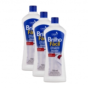 CERA LÍQ.INCOLOR BRILHO FÁCIL 750ML