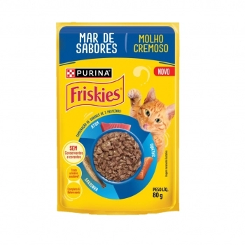 FRISKIES SACHET MAR DE SABORES 80G