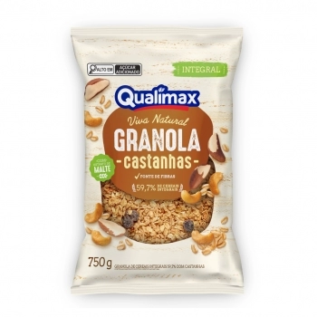 GRANOLA QUALIMAX TRADINAL ZERO 750G