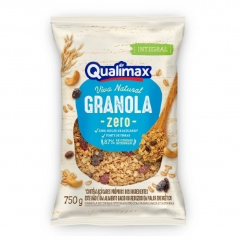 GRANOLA QUALIMAX TRADINAL ZERO 250G