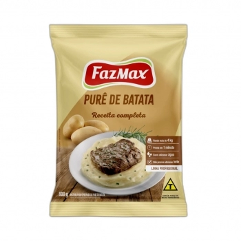 PURE DE BATATA COMPLETO FAZMAX 800G
