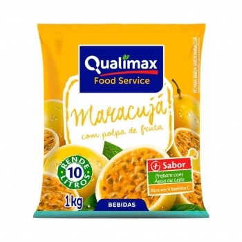 PO PARA BEBIDA QUALIMAX LARANJA 1KG