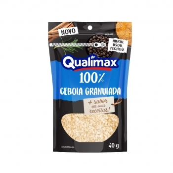 QUALIMAX CEBOLA GRANULADA 40G