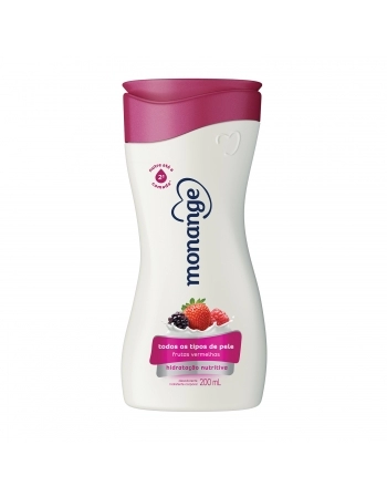 Hidratante Desodorante Monange Hidratação Nutritiva Frutas Vermelhas 200Ml
