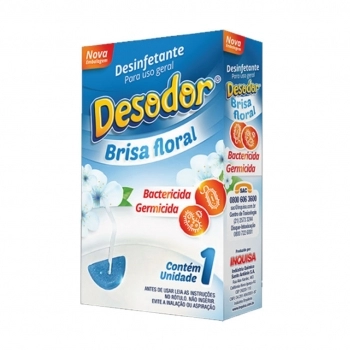 Pedra Sanitária Desinfetante Brisa Floral Desodor 40g