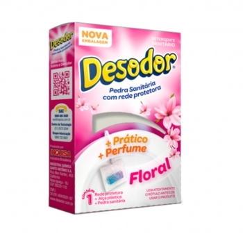Pedra Sanitária com Rede Floral Desodor 26g
