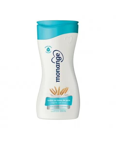Hidratante Desodorante Monange Hidratação Nutritiva Iogurte Com Aveia 200Ml