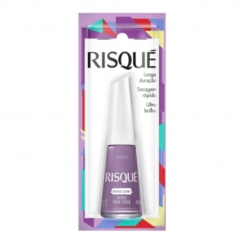 ESM.RISQUE CREM ROXO SEM CRISE C/6