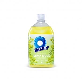Sabonete Líquido Cremoso Becker Erva Doce Refil 1L