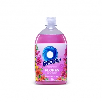 Sabonete Líquido Cremoso Becker Flores Refil 1L