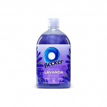 Sabonete Líquido Cremoso Becker Lavanda Refil 1L