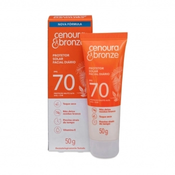 CEN&BRONZE PROT SOLAR FACIAL FPS70 50G
