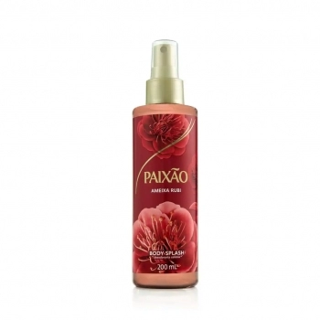 DEO COLONIA PAIXAO SPRAY BODY SPLASH AMEIXA RUBI 200ML