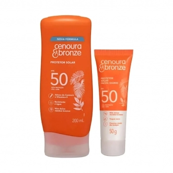 CEN&BRONZE PROT SOLAR FPS50 200ML+PROT FPS50 50G