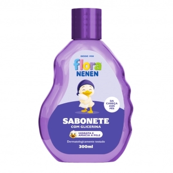 SABONETE LIQ FLORA NENEN SONO RELAXANTE 300ML
