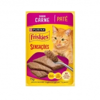 FRISKIES SACHET PATE CARNE 75G