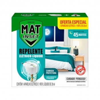 MAT INSET ELÉT.APARELHO+REF.LIQ 45 NOITE