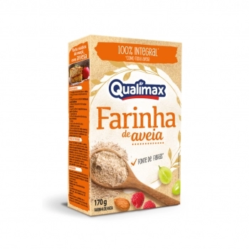 FARINHA DE AVEIA QUALIMAX 170G
