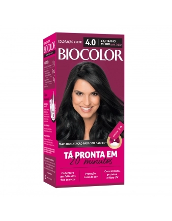 Tintura/Coloração Biocolor Mini Kit Castanho Malícia 4.0