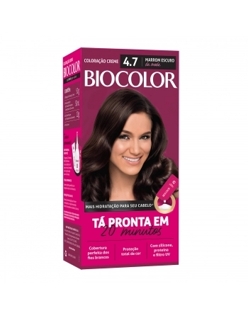 Tintura/Coloração Biocolor Mini Kit Marrom Escuro Da Moda 4.7