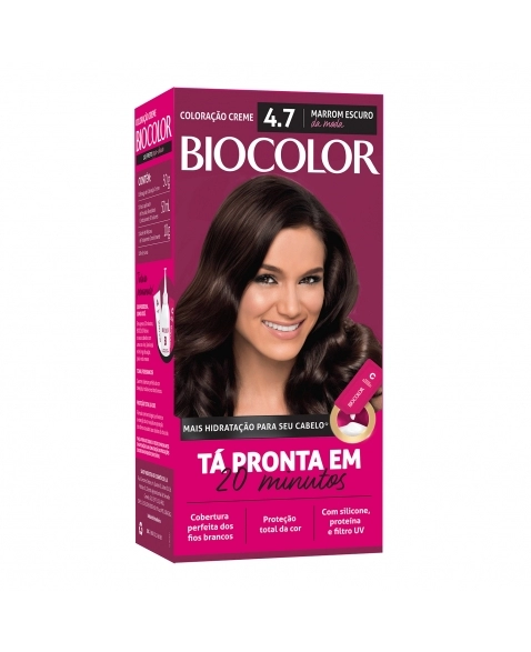 Tintura/Coloração Biocolor Mini Kit Marrom Escuro Da Moda 4.7