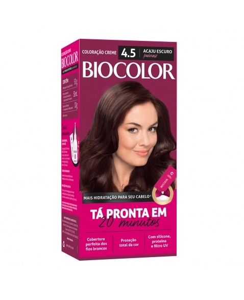 Tintura/Coloração Biocolor Mini Kit Acaju Escuro Poderoso 4.5