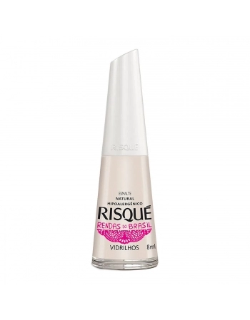 Esmalte Risqué Rendas Do Brasil Vidrilhos 8Ml - Caixa Com 6 Unidades Nu