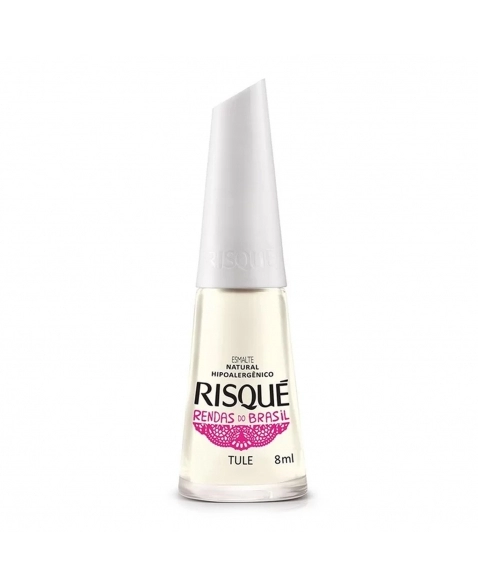 Esmalte Risqué Rendas Do Brasil Tule 8Ml - Caixa Com 6 Unidades Nu