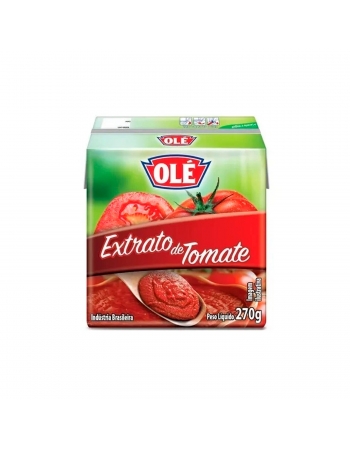 Extrato De Tomate Em Caixa Olé 270G
